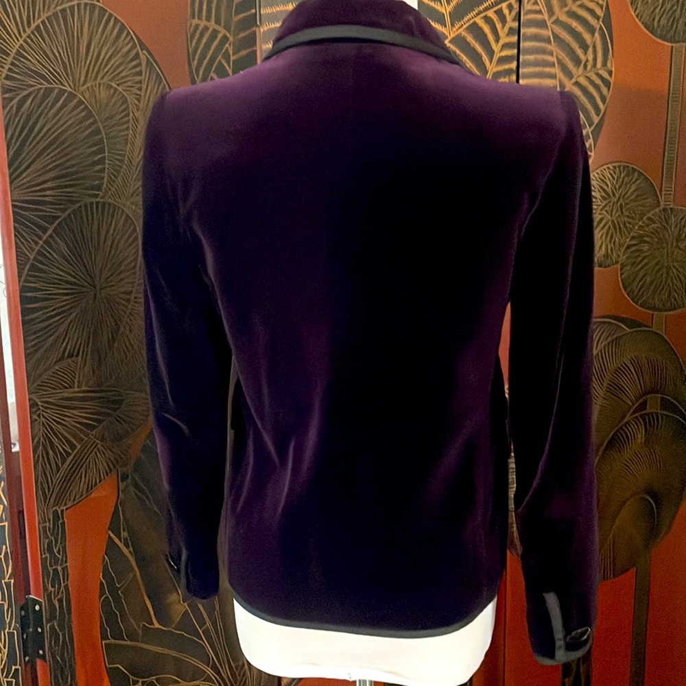 Rive Gauche Yves St Laurent vintage suit 1996 Velvet suit 36 ,4/6 hardly worn - Picture 6 of 13